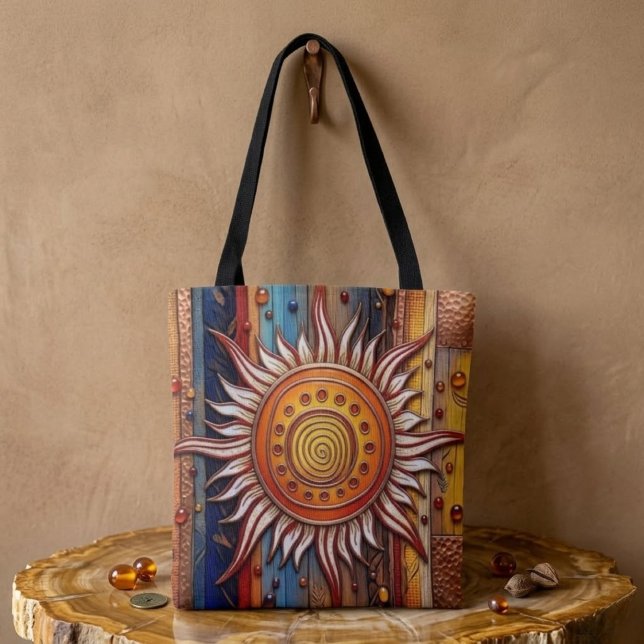 Equinox Mandala Sun Tote Tasche (Von Creator hochgeladen)
