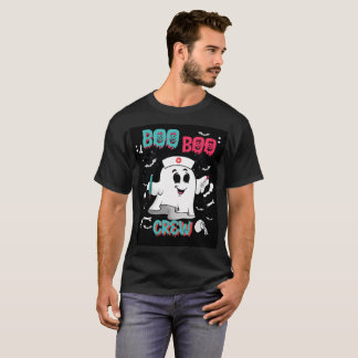 Équipage Boo Boo infirmière fantôme T-Shirt Hallow