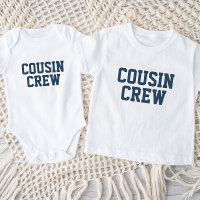 Équipage Cousin | Chemise T-shirt pour bébé Marine