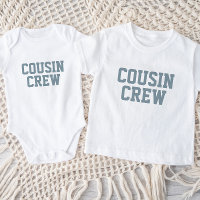 Équipage Cousin | T-shirt bébé Dusty Blue Kids