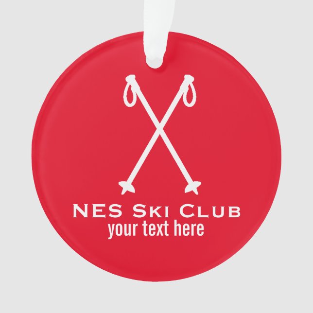 Équipe alpine nordique de ski de Polonais de ski (devant)
