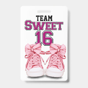 Équipe Badge Sweet 16 - Voir au verso