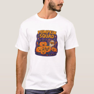 Équipe citrouille | T-shirt Halloween sympa