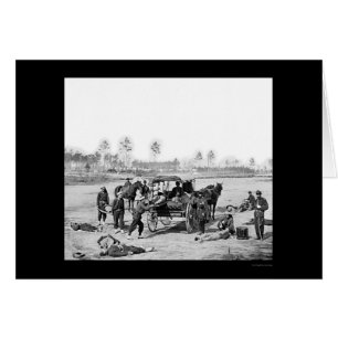 Équipe d'ambulance de Zouave 1863