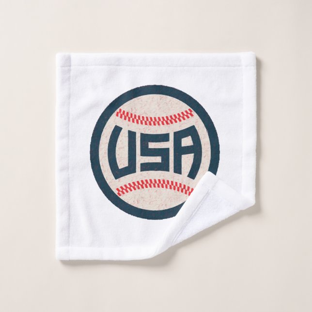 Équipe de baseball USA (Gant de toilette)