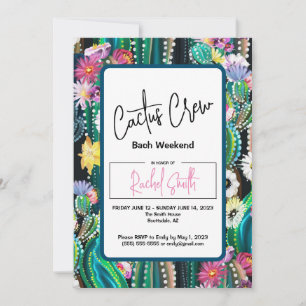 Équipe de Cactus - Invitation du Bach Party