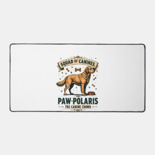 Équipe de Canidés Graphique Vintage de Chien avec