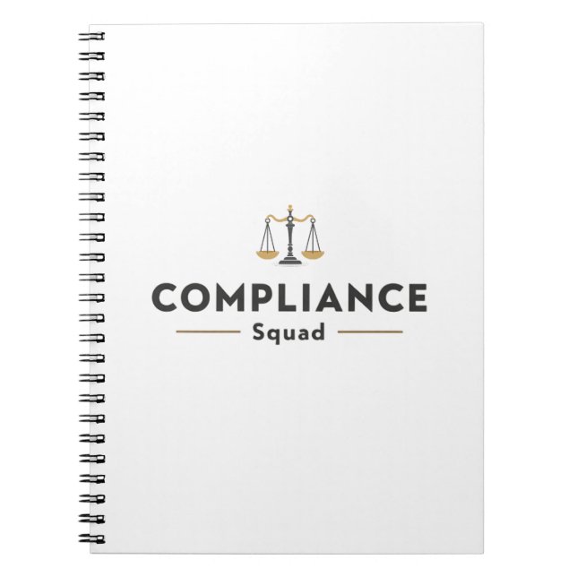 Équipe de conformité - Journal de bureau professio (Devant)