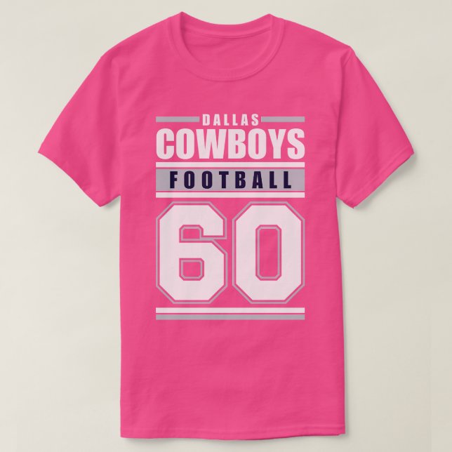 Équipe de Dallas Cowboys 1960 TShirt (Design devant)