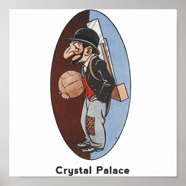 Équipe de football anglais - Crystal Palace Poster (Devant)