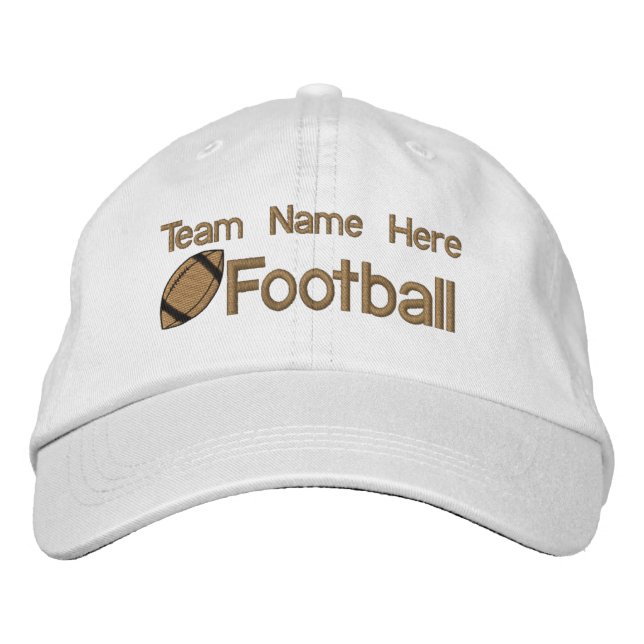 Équipe de football Casquette brodé (Devant)