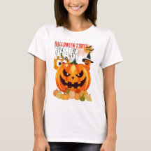 Équipe de la rue Halloween Boo Drôle et t-shirt mi