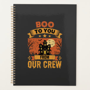 Équipe de maison hantée Halloween Boo To You Desig