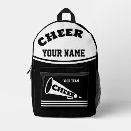 Équipe de soutien du sac à dos Pom-pom girl noir p