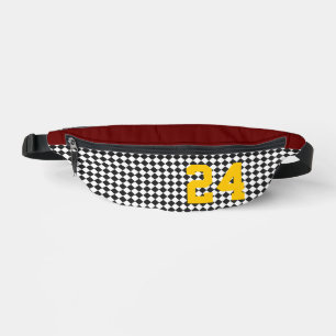 Équipe de sport NUMÉRO Couleurs Damier Amusement