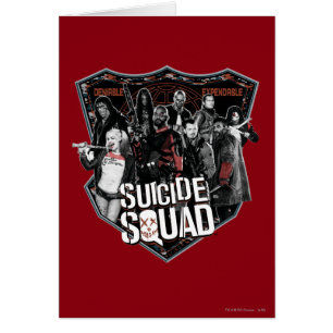 Équipe de suicide   Badge de groupe photo