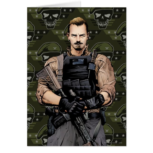 Équipe de suicide | Rick Drapeau Bande dessinée Ar (Devant)