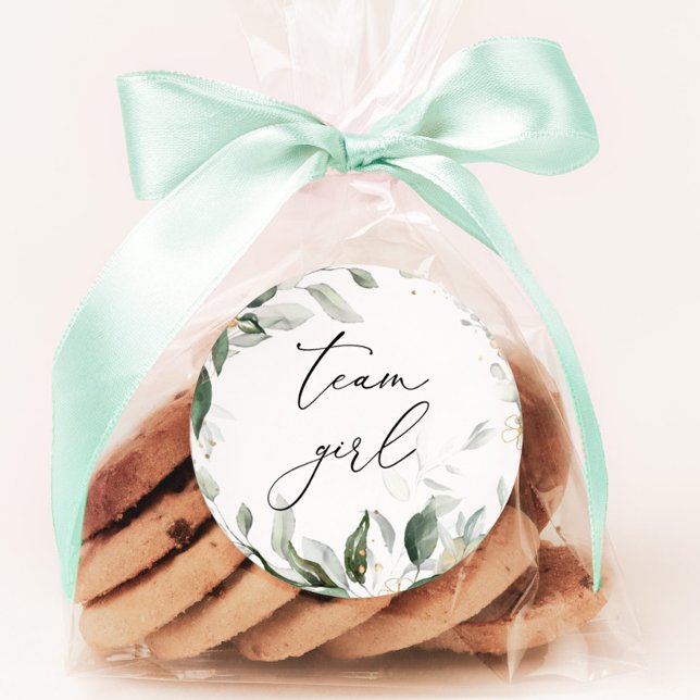 Équipe de verdure autocollants fille (Créateur téléchargé)