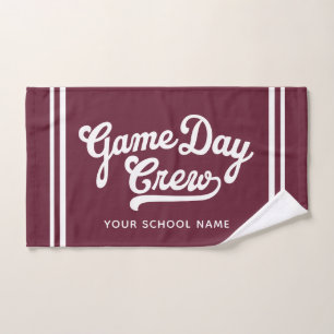 Équipe du jour de match Serviette de sport personn