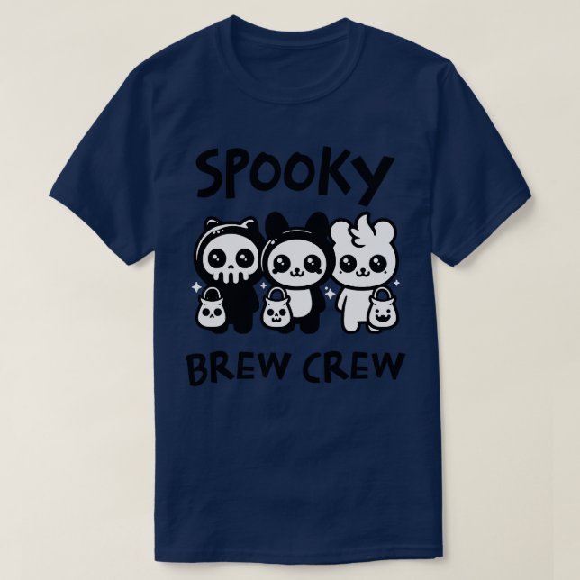 Équipe éffrayante de brasserie TShirt 1 (Design devant)