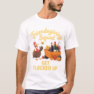 Équipe Friendsgiving se fait envahir en T-Shirt Ov