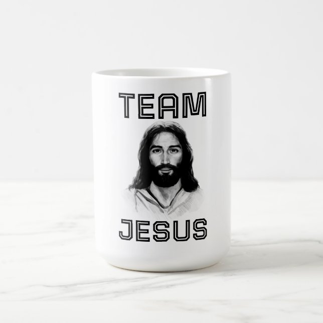 Équipe Jésus Morpher Mug (Centre)