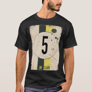 Équipe Lotus Jim Clark Numéro T-shirt classique