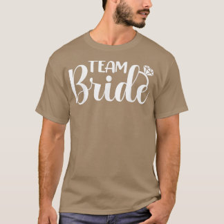 Équipe Mariée Mariage assorti EVJF T-shirt