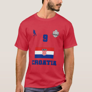 Équipe nationale de football de Croatie #9 T-shirt