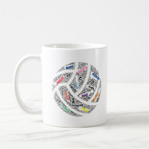 Équipe personnalisée de Netball Mug