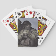 Équipe SWAT Cartes à jouer toutes équipées