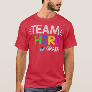 Équipe Troisième Classe T-Shirt Funny 3E Grade Ret