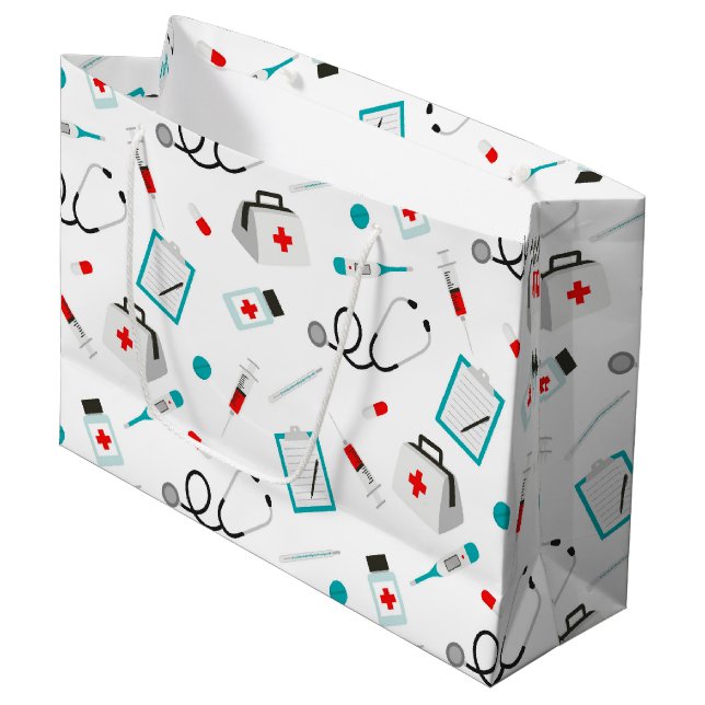 Équipement d'infirmière de loisirs sac de motif (Devant Angle)