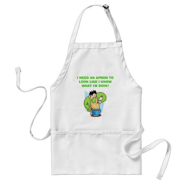 équipez la cuisine, J'ONT BESOIN D'UN TABLIER POUR (Devant)