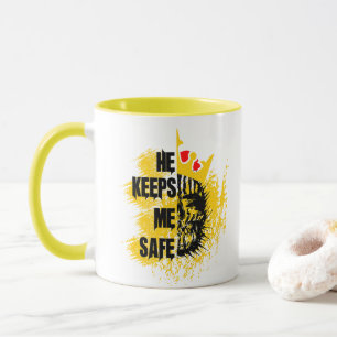 Er Behalte mir in Sicherheit Jahrestag Paar Tasse