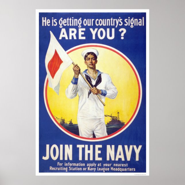 Er bekommt das Signal unseres Landes - oder? Poster (Vorne)