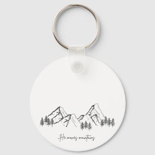 Er bewegt Berge Schlüsselanhänger