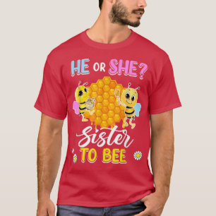 Er bzw. sie ist die Schwester, die eine Baby-Dusch T-Shirt
