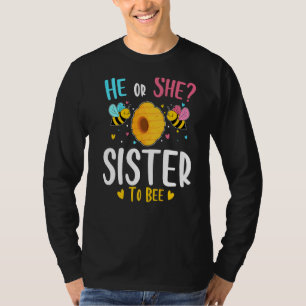 Er bzw. sie ist die Schwester, die eine Baby-Dusch T-Shirt