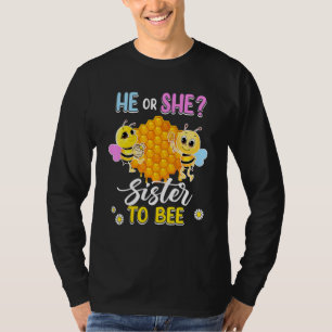 Er bzw. sie ist die Schwester, die eine Baby-Dusch T-Shirt