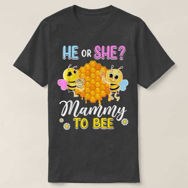 Er bzw. sie Mammy wird geschlechtsspezifisch und z T-Shirt (Design vorne)