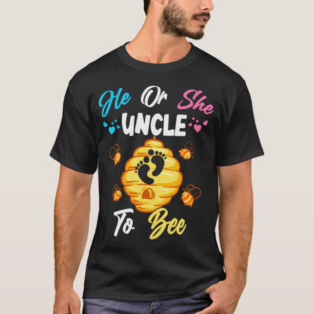 Er bzw. sie Onkel, um geschlechtsspezifisch zu sei T-Shirt (Vorderseite)