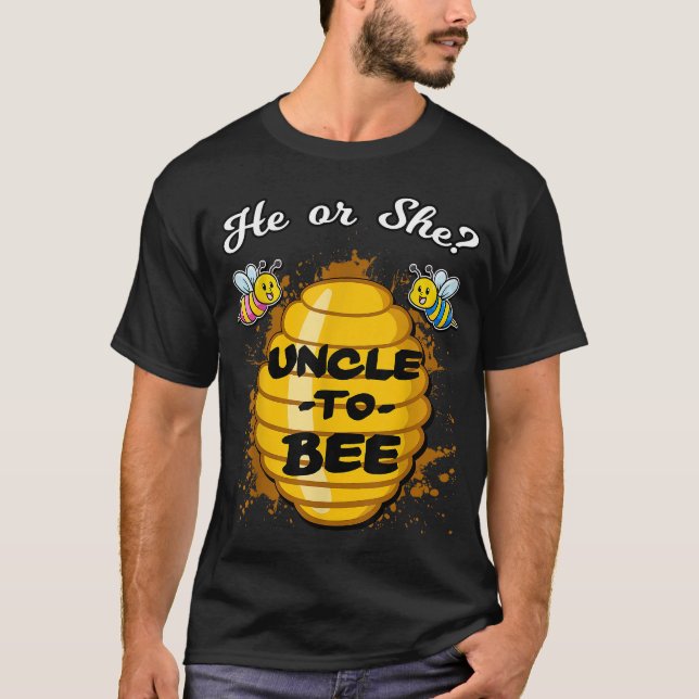 Er bzw. sie soll ein Gender-Announcement Baby sh s T-Shirt (Vorderseite)