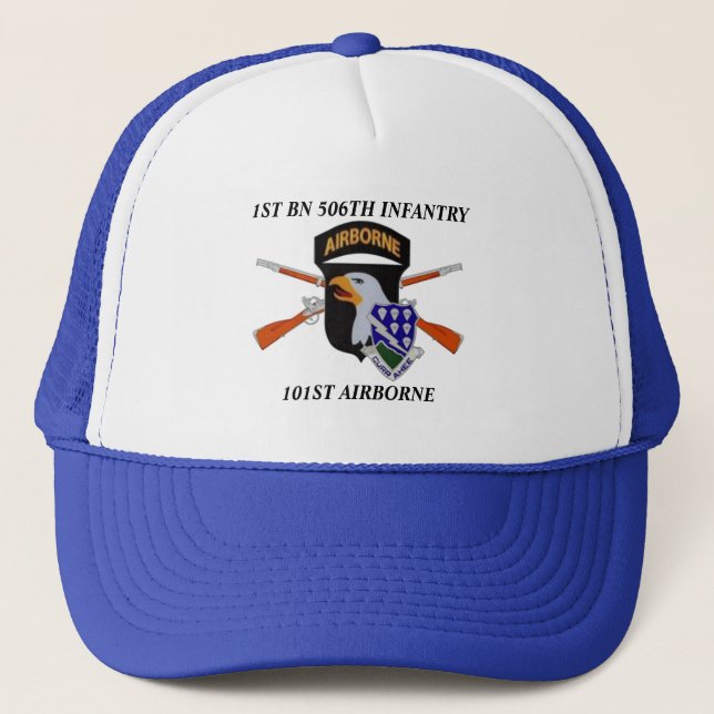 ęr CASQUETTE AÉROPORTÉ de 506TH INFANTERIE de (Devant)