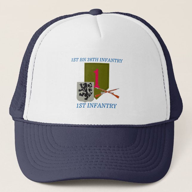 ęr CASQUETTE d'INFANTERIE de 28ème INFANTERIE de (Devant)