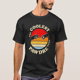 Er Cooler Pawdre je Beste Katze Vater Vater S Day T-Shirt