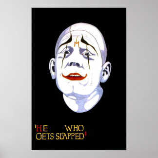 Er, der den Schlag bekommt 1924 Klassiker Film Poster