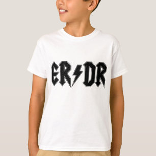 ER/DR klassischen Kindes auf Licht T-Shirt