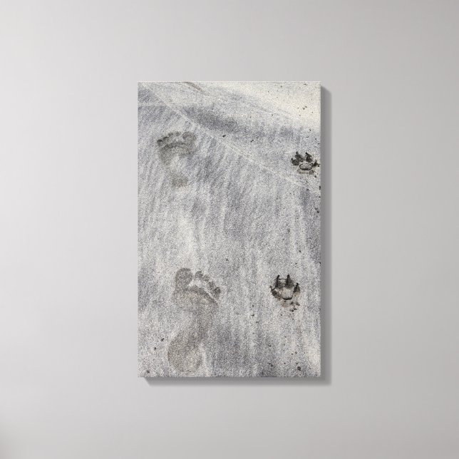 Er geht neben mir! leinwanddruck (Vorderseite)