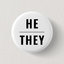 Er geschlechtsspezifische Pronouns Schwarz-weißer
